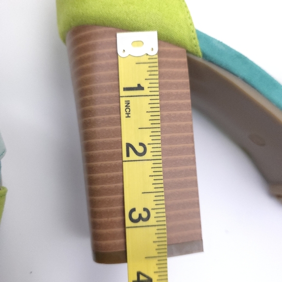 C Est. 1946 Colorful Women's Platform Sandals Sz 9m - Picture 9 of 13